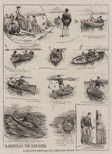 A Month at the Seaside by William Ralston